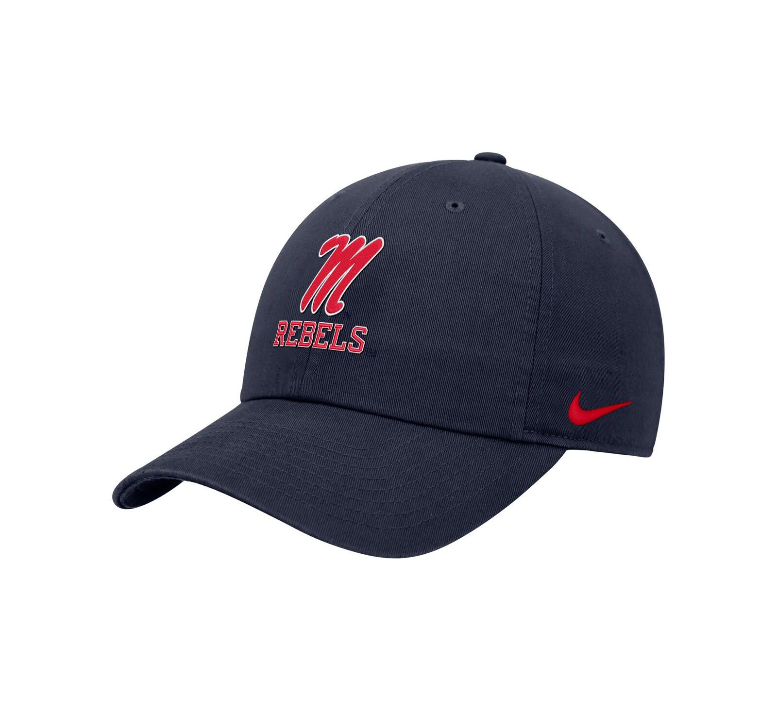 Nike Men's Navy Ole Miss Rebels Club Adjustable Hat