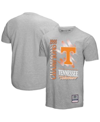 Mitchell & Ness Men's Gray Tennessee Volunteers Retro Brush Mineral Wash T-Shirt