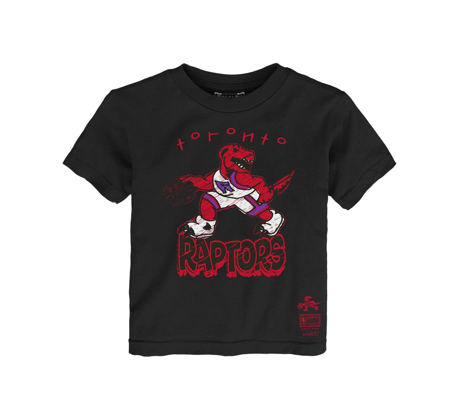 Mitchell & Ness детская черная футболка Toronto Raptors Favorite Team