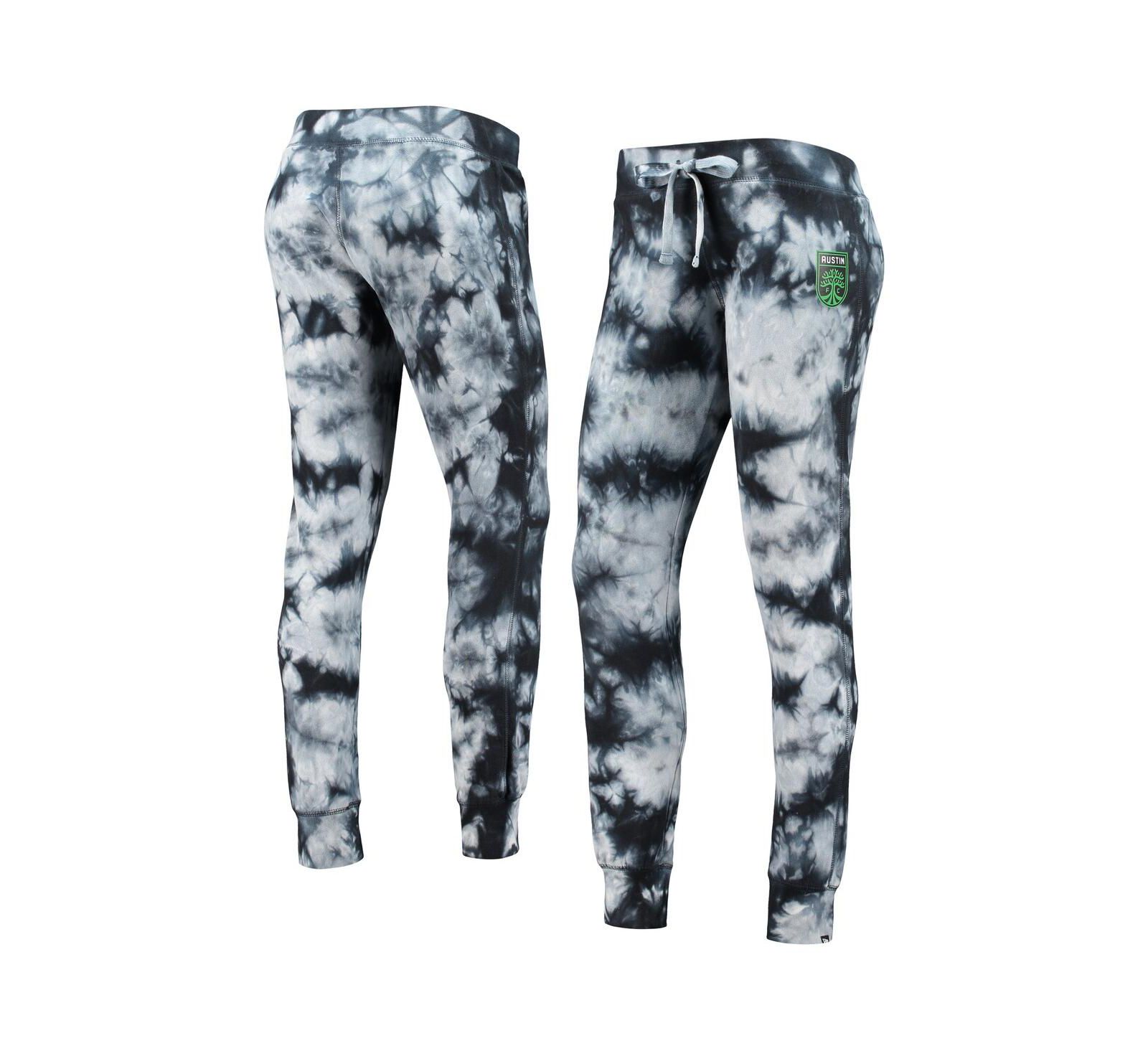 Женские брюки 5th & Ocean by New Era Austin FC Tie-Dye Black