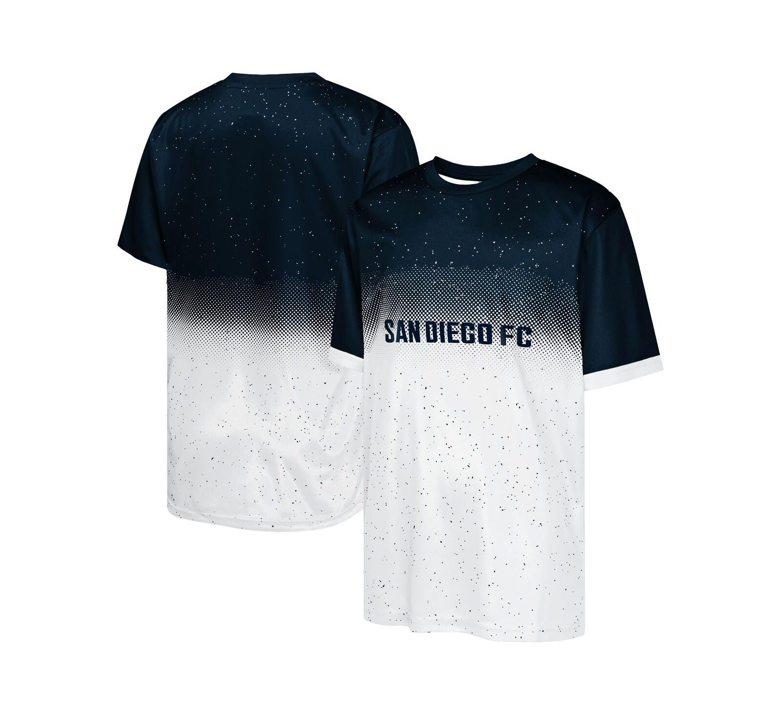 Outerstuff Big Boys and Girls Navy San Diego FC Stalwart Defender T-Shirt
