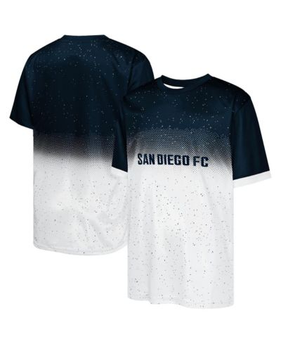 Футболка Outerstuff Big Boys and Girls Navy San Diego FC Stalwart Defender
