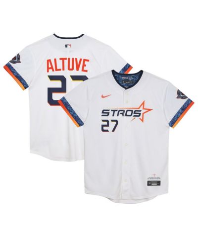 Джерси Nike Preschool Jose Altuve White Houston Astros 2025 City Connect Limited Player Jersey