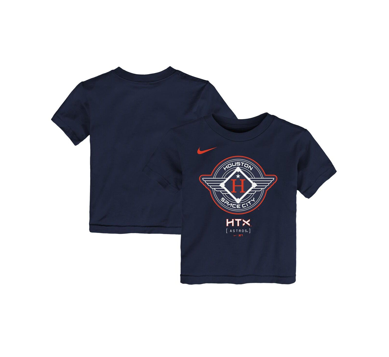 Nike Toddler Navy Houston Astros 2025 City Connect Logo T-Shirt