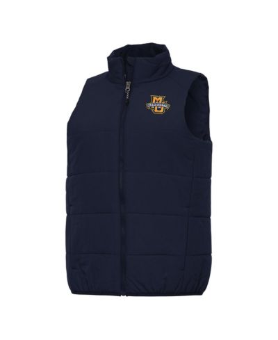 Antigua Женский жилет Marquette Golden Eagles, темно-синий