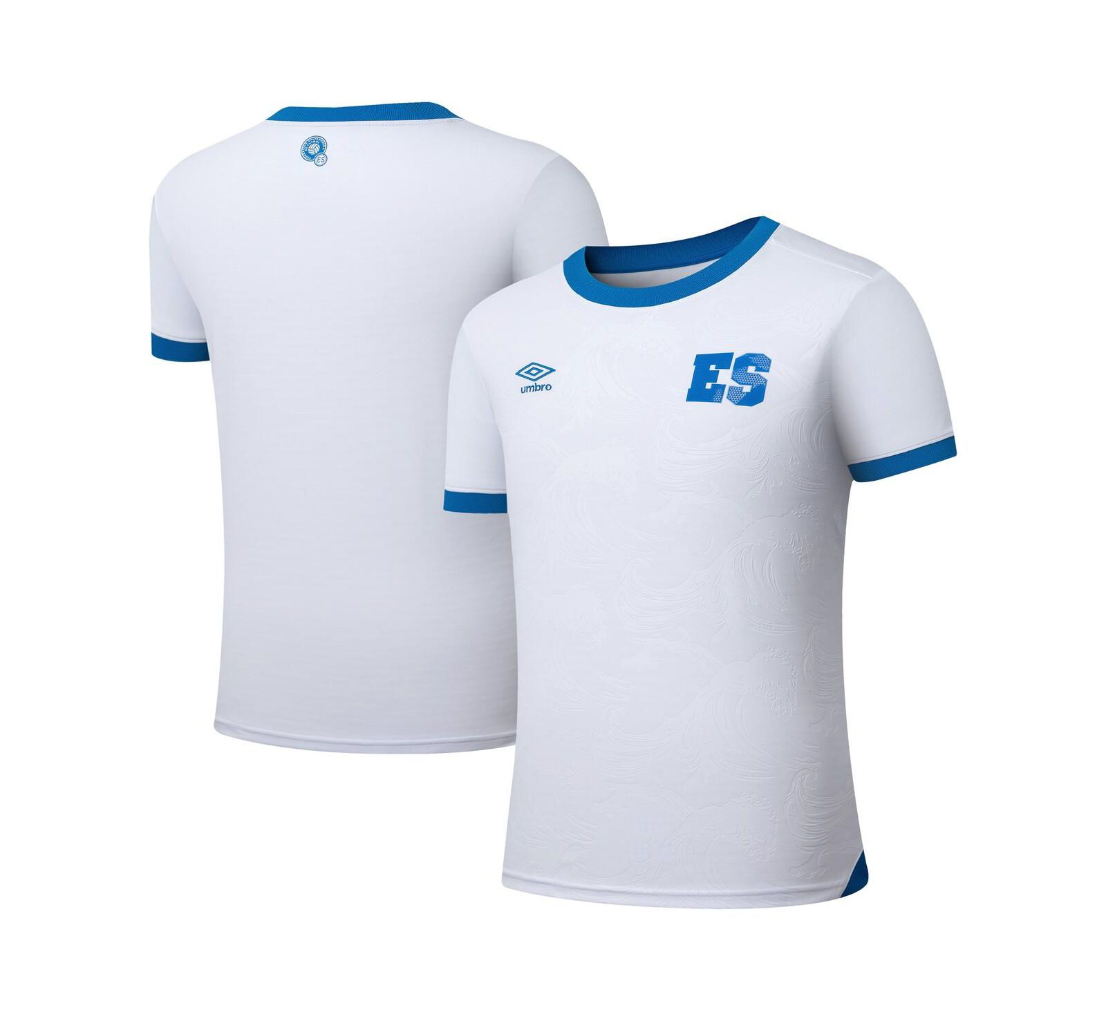 Мужская джерси Umbro White El Salvador National Team 2025 Away Replica