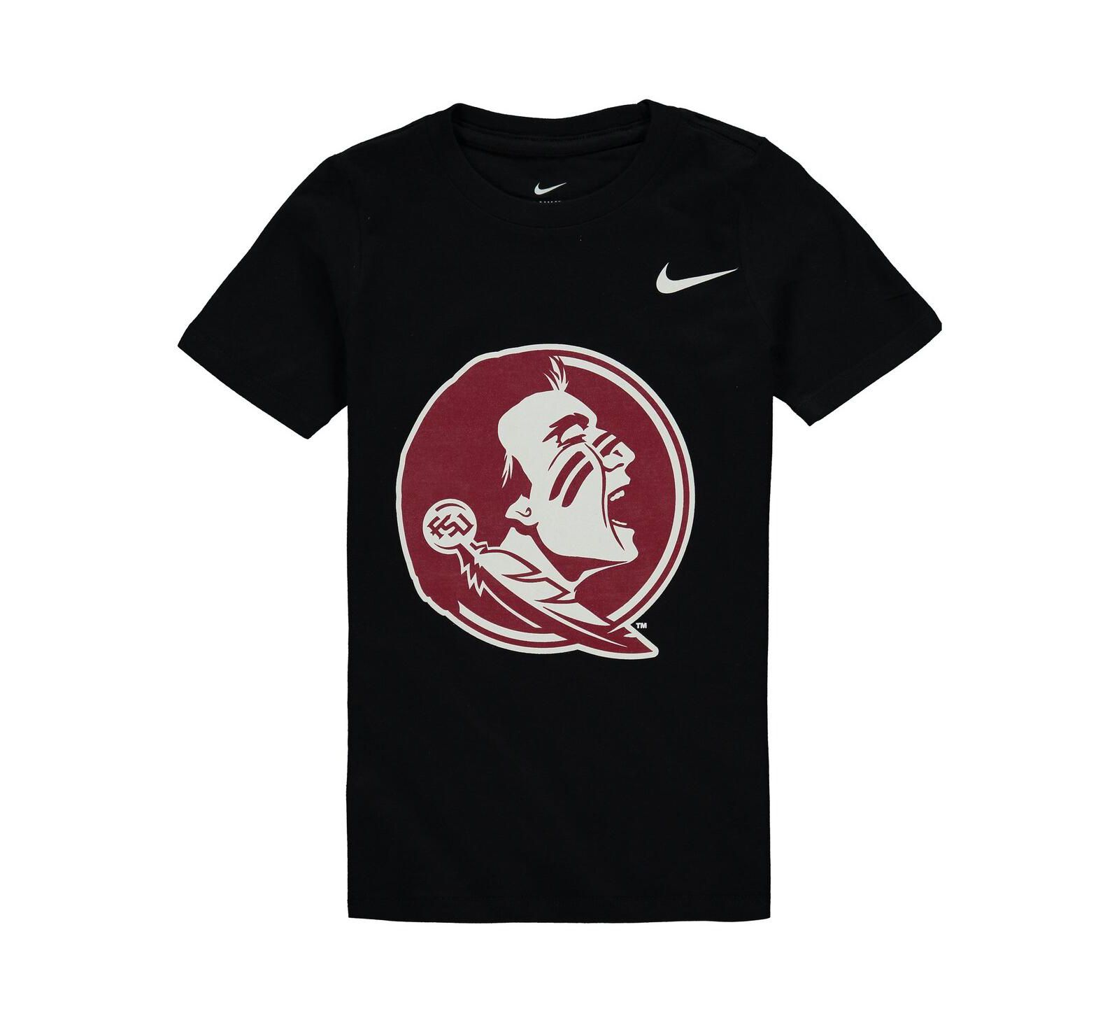 Детская футболка Nike Black Florida State Seminoles Logo