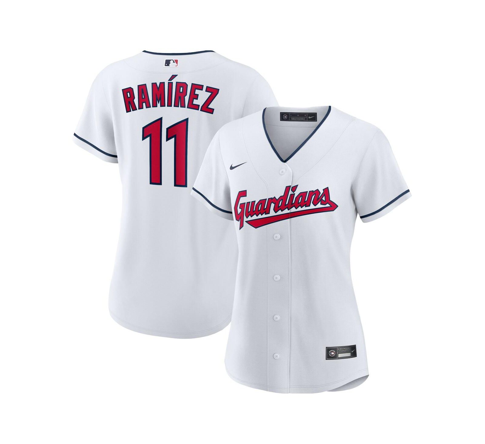 Nike Women's Jose Ramirez White Cleveland Guardians Home Replica Player Jersey