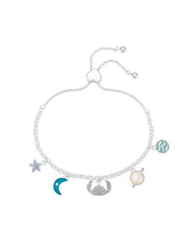 Disney браслет Bolo с кристаллами и перламутром Stitch Outer Space