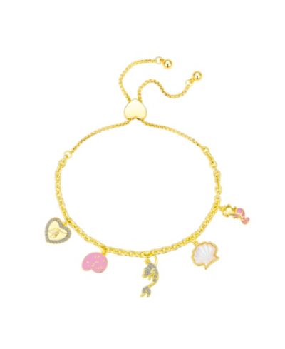 Браслет Disney с кристаллами и перламутром Little Mermaid Bolo