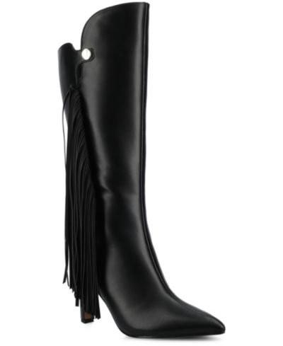 Journee Collection Women's Dolly сапоги с бахромой