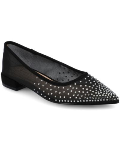Женские балетки Journee Collection Gracelynn Embellished Mesh