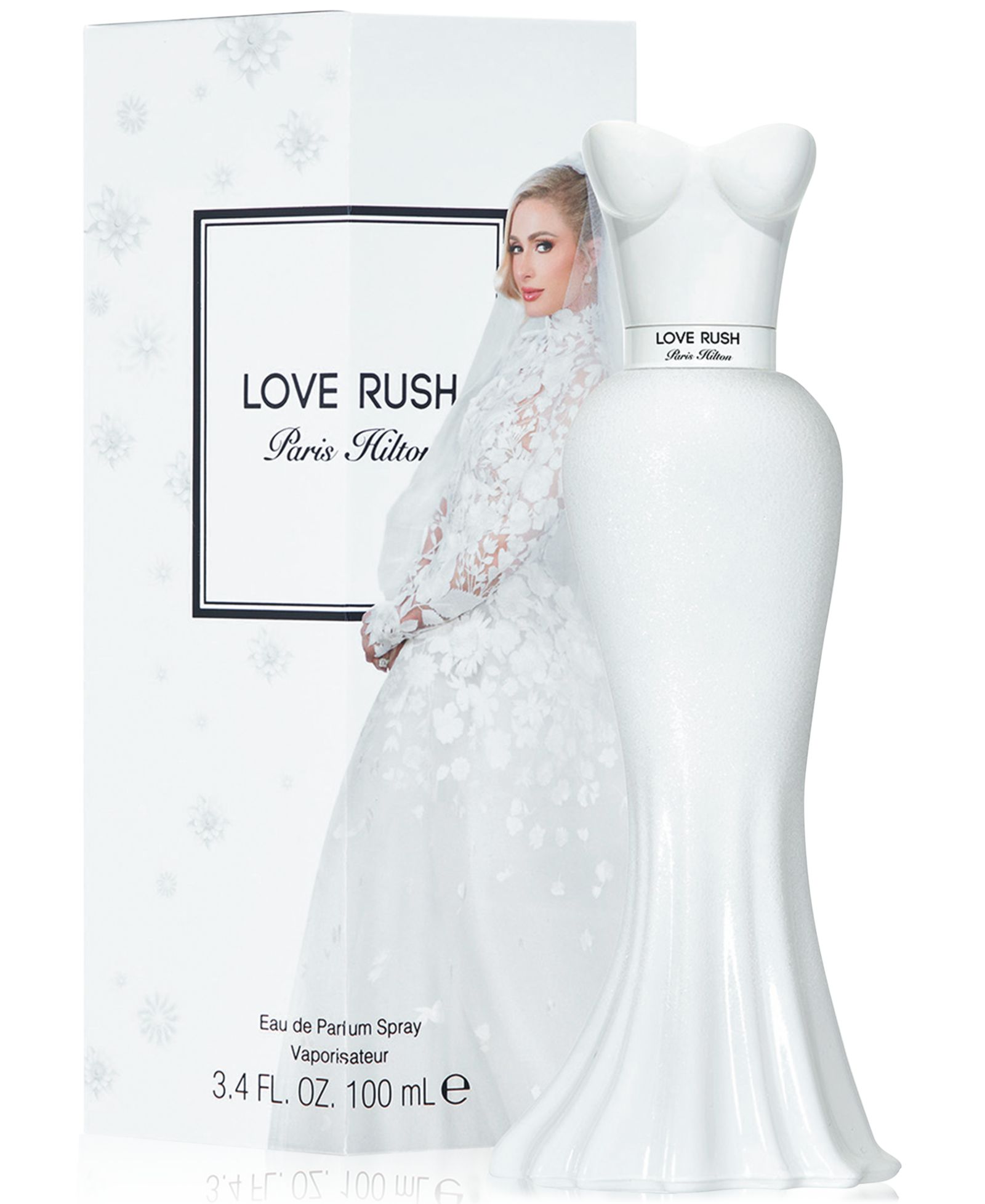 Paris Hilton Love Rush Eau de Parfum Spray, 3.4 oz.