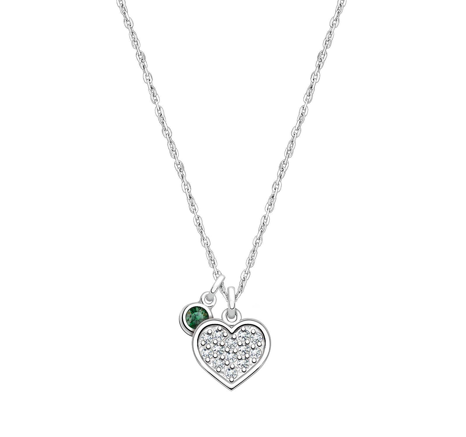 Tiny Blessings Sterling Silver Oh So Loved Birthstone Necklace