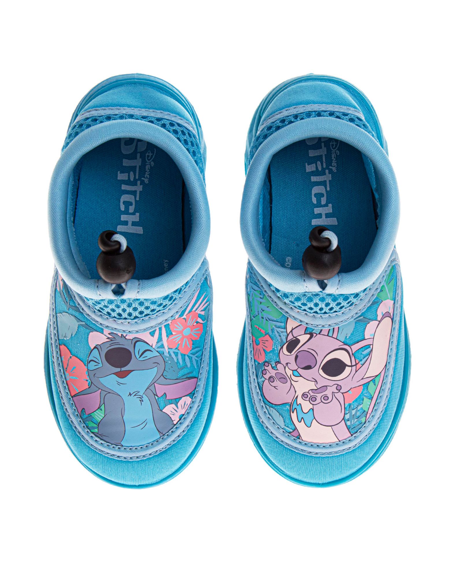 Disney водные кроссовки для девочек Stitch and Angel, удобная обувь для приключений на воде