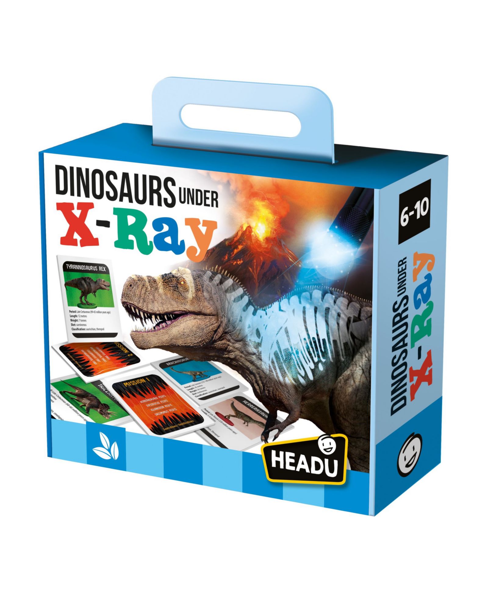 Headu Dinosaurs Under X-Ray Puzzle, Ages 6+