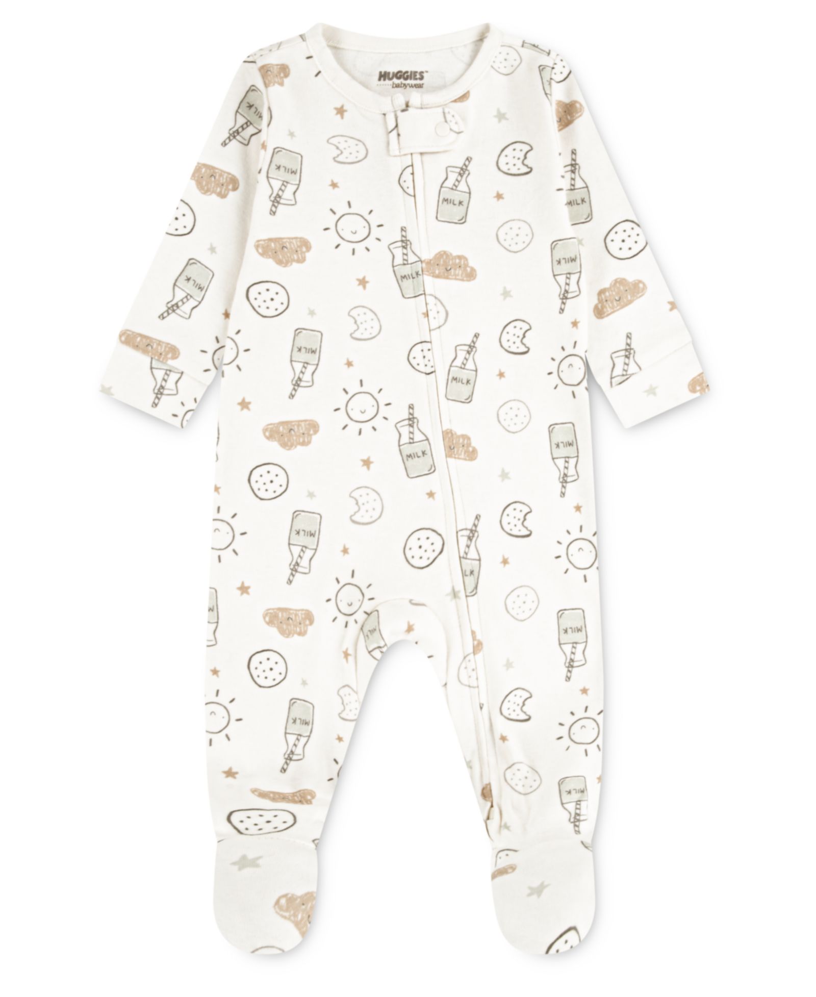 Huggies Детский комбинезон для сна с молнией для мальчиков