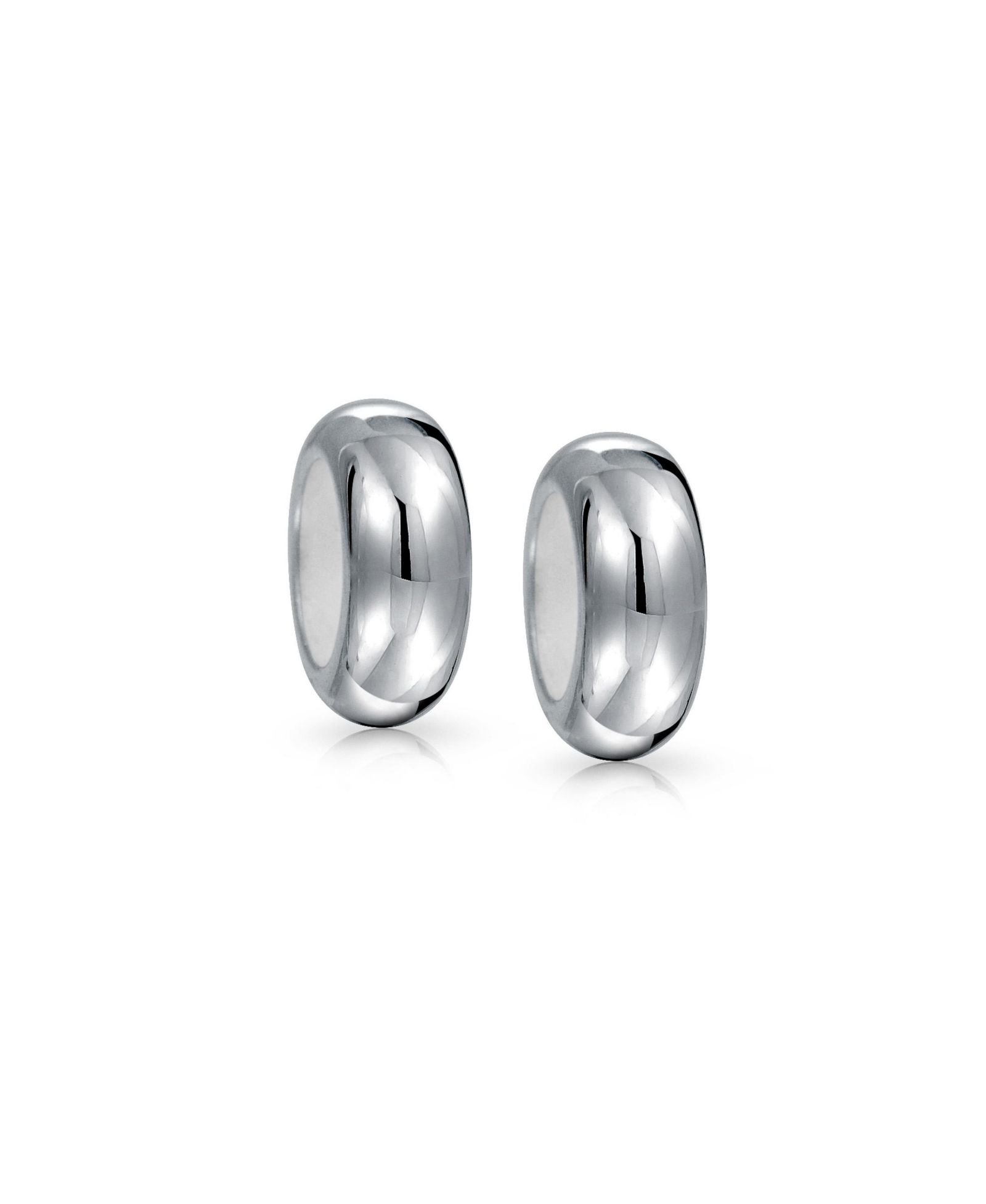 Бусина-разделитель Bling Jewelry из стерлингового серебра с черной резиновой заглушкой для браслета (набор из 2 шт.)