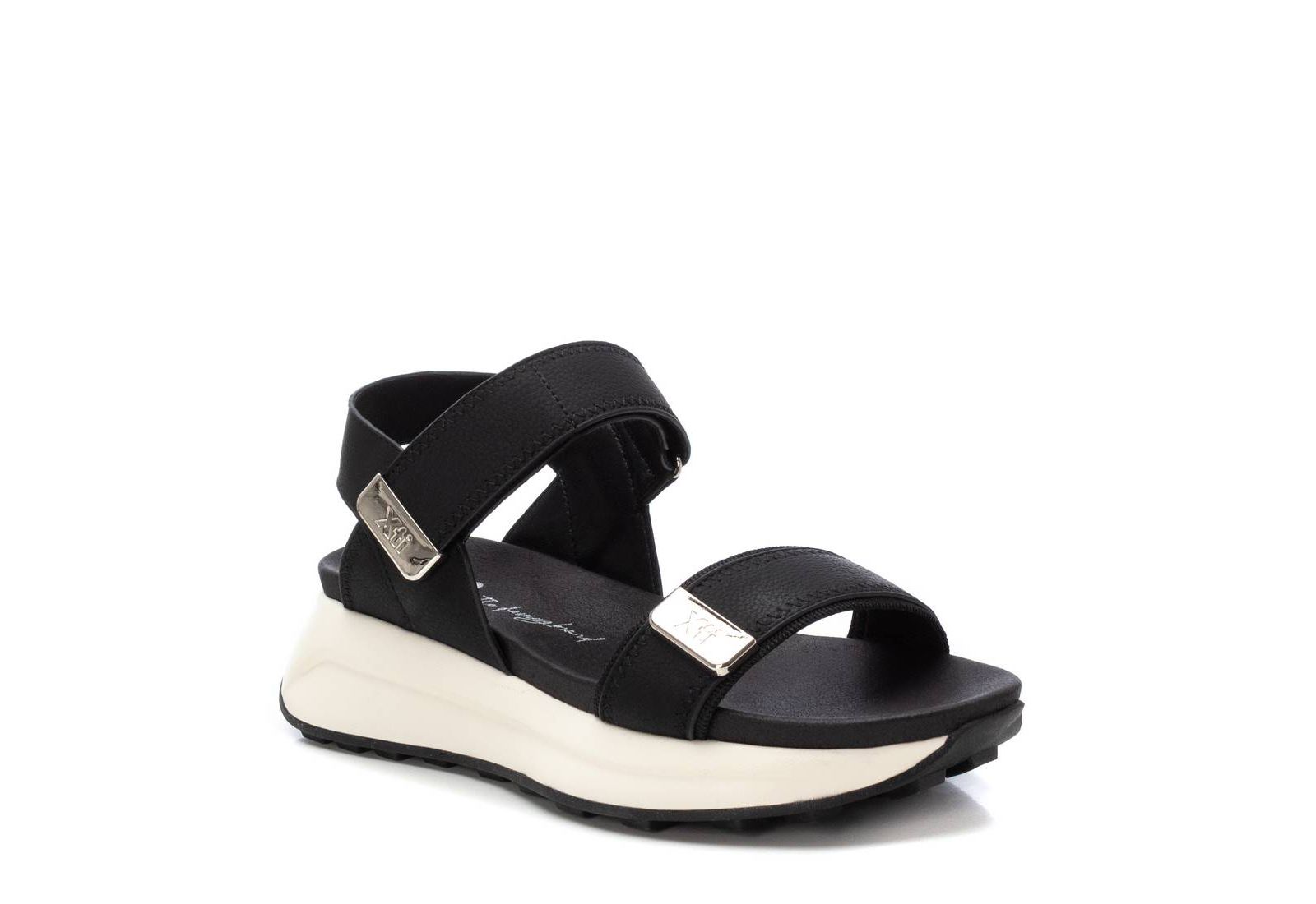 XTI Women's Casual Comfort Low Wedge Sandals