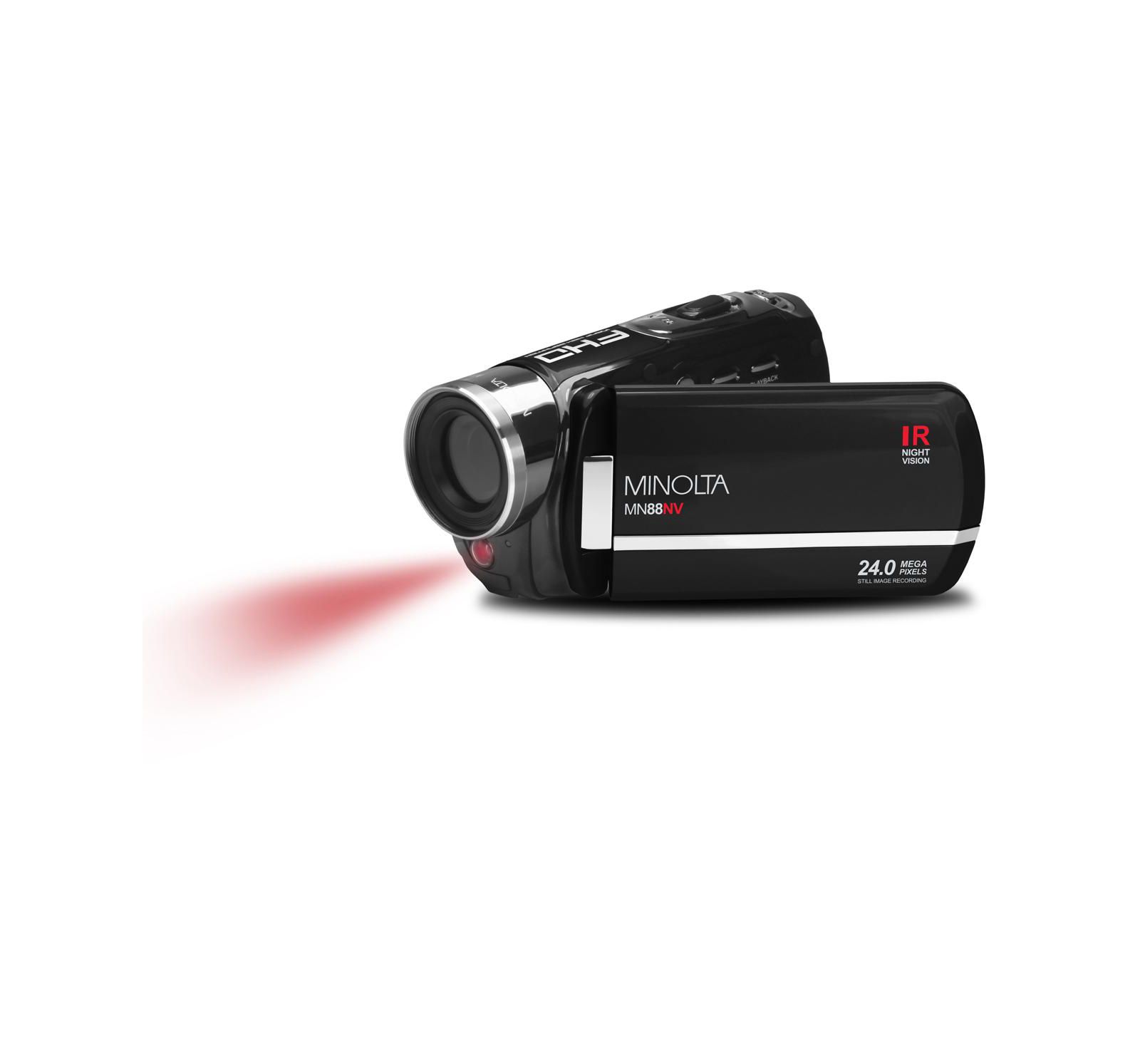 Minolta MN88NV Full HD 24MP Night Vision Camcorder