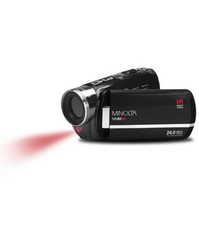 Видеокамера Minolta MN88NV Full HD 24MP 3" Touchscreen Night Vision, Black