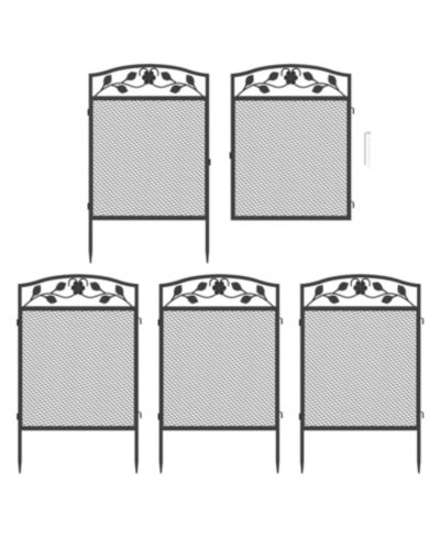 BINGOPAW Heavy-Duty Dog Playpen Foldable Metal Exercise & Garden Fence