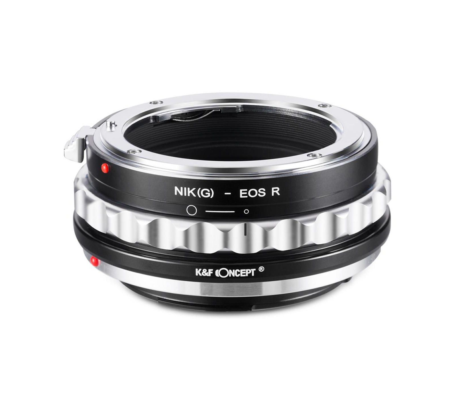 Адаптер K&F Concept Nikon G на Canon EOS R