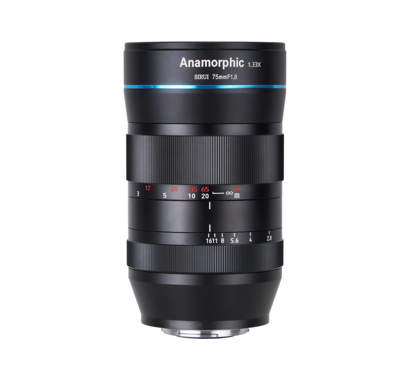 Sirui 75mm f/1.8 1.33x Anamorphic Portrait Lens for Sony E
