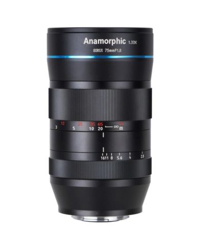Sirui 75mm f/1.8 1.33x Anamorphic Portrait Lens for Sony E