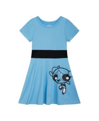 Косплей платье Powerpuff Girls Bubbles Blossom Buttercup для малышек
