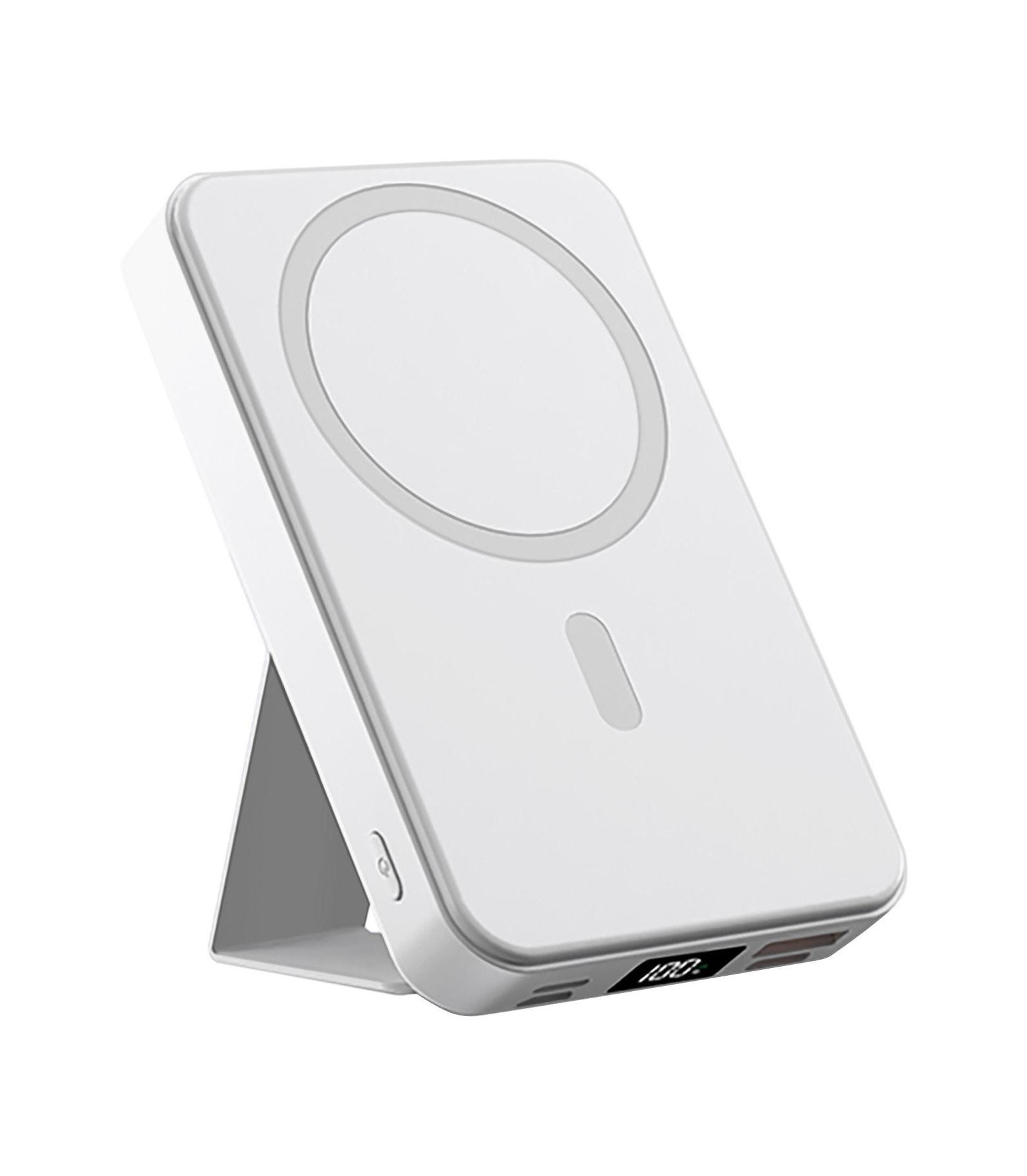 Alpha Digital 10000mAh Magnetic Wireless Power Bank, Compatible with iPhone