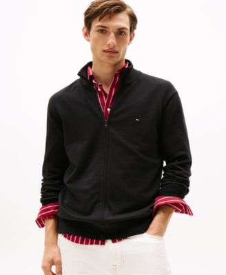 Tommy Hilfiger мужской свитер на молнии Essential