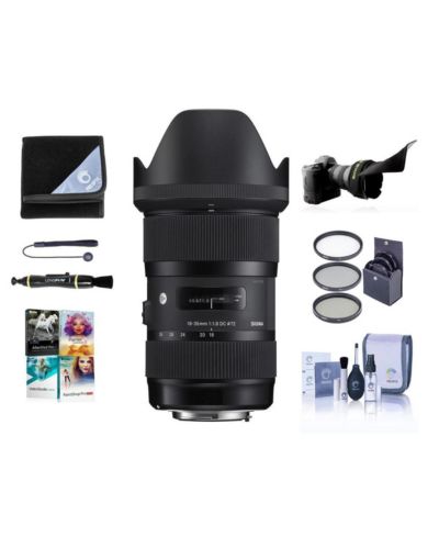 Объектив Sigma 18-35mm f/1.8 DC HSM ART для Nikon F с комплектом фильтров