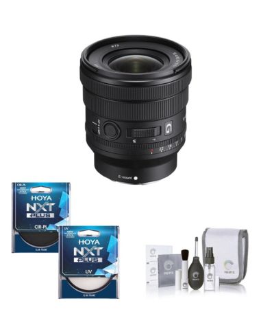 Объектив Sony FE PZ 16-35mm f/4 G с набором фильтров Hoya и набором для чистки