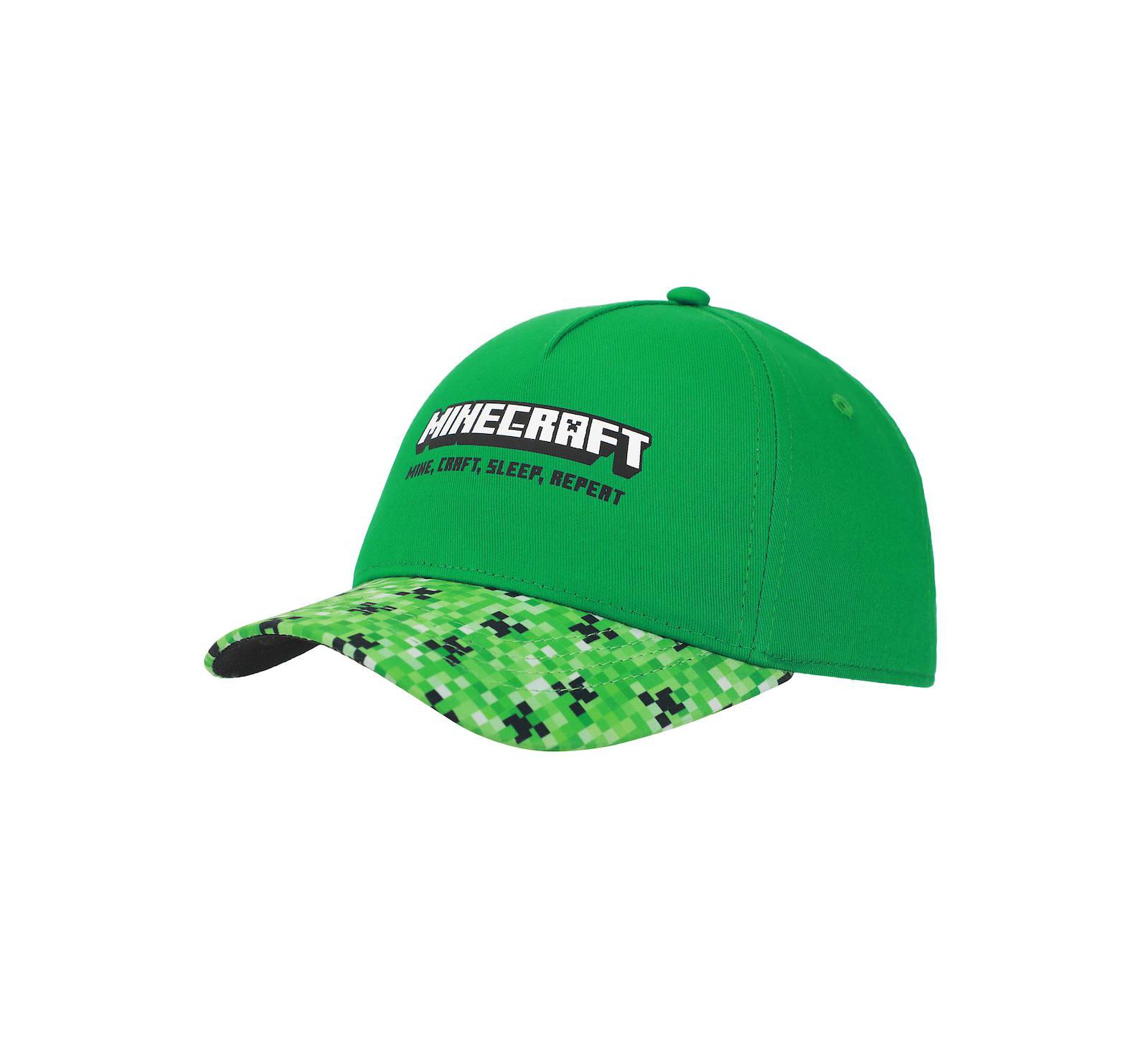 Minecraft Детская бейсболка Minecraft Boys Creeper Adjustable