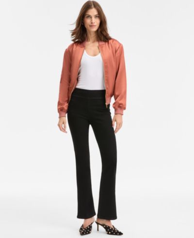 I.N.C. International Concepts Women's High-Rise Pull-On Bootcut Jeans, Macy's Exclusive