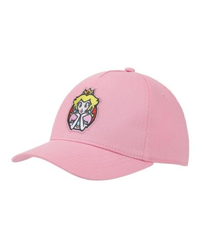 SUPER MARIO Детская бейсболка Princess Peach, регулируемая