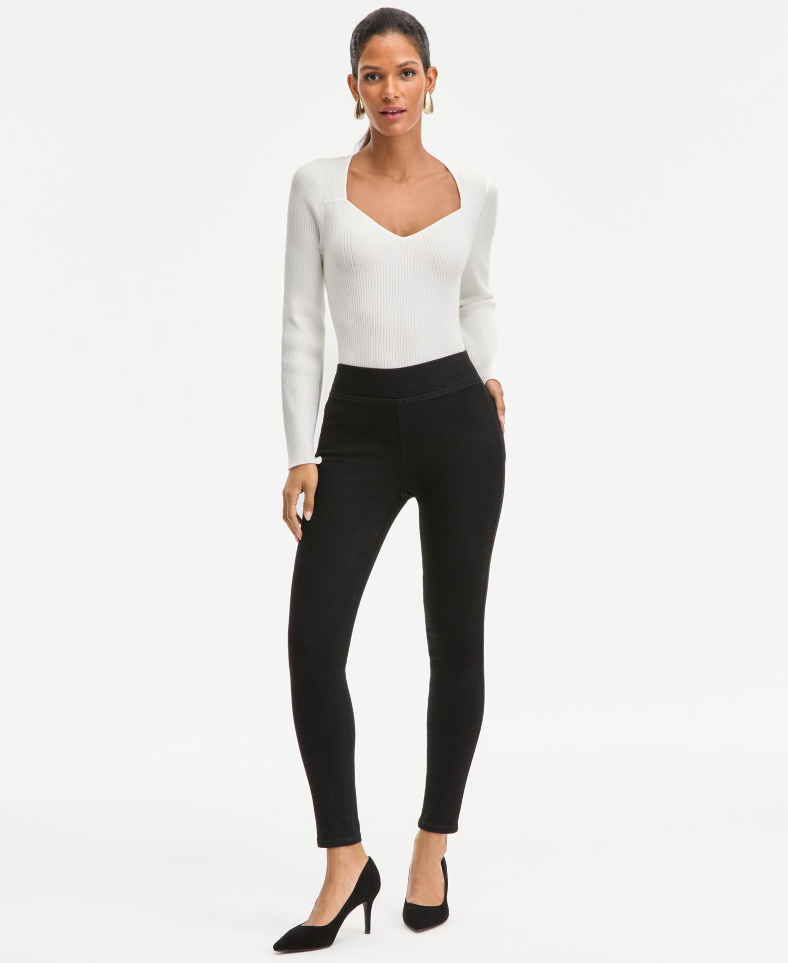 I.N.C. International Concepts Women's Pull-On Skinny Jeans, Macy's Exclusive