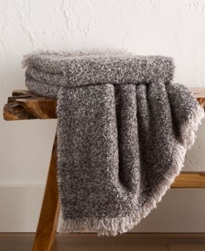 Oake Heathered Boucle плед, 50" x 60"