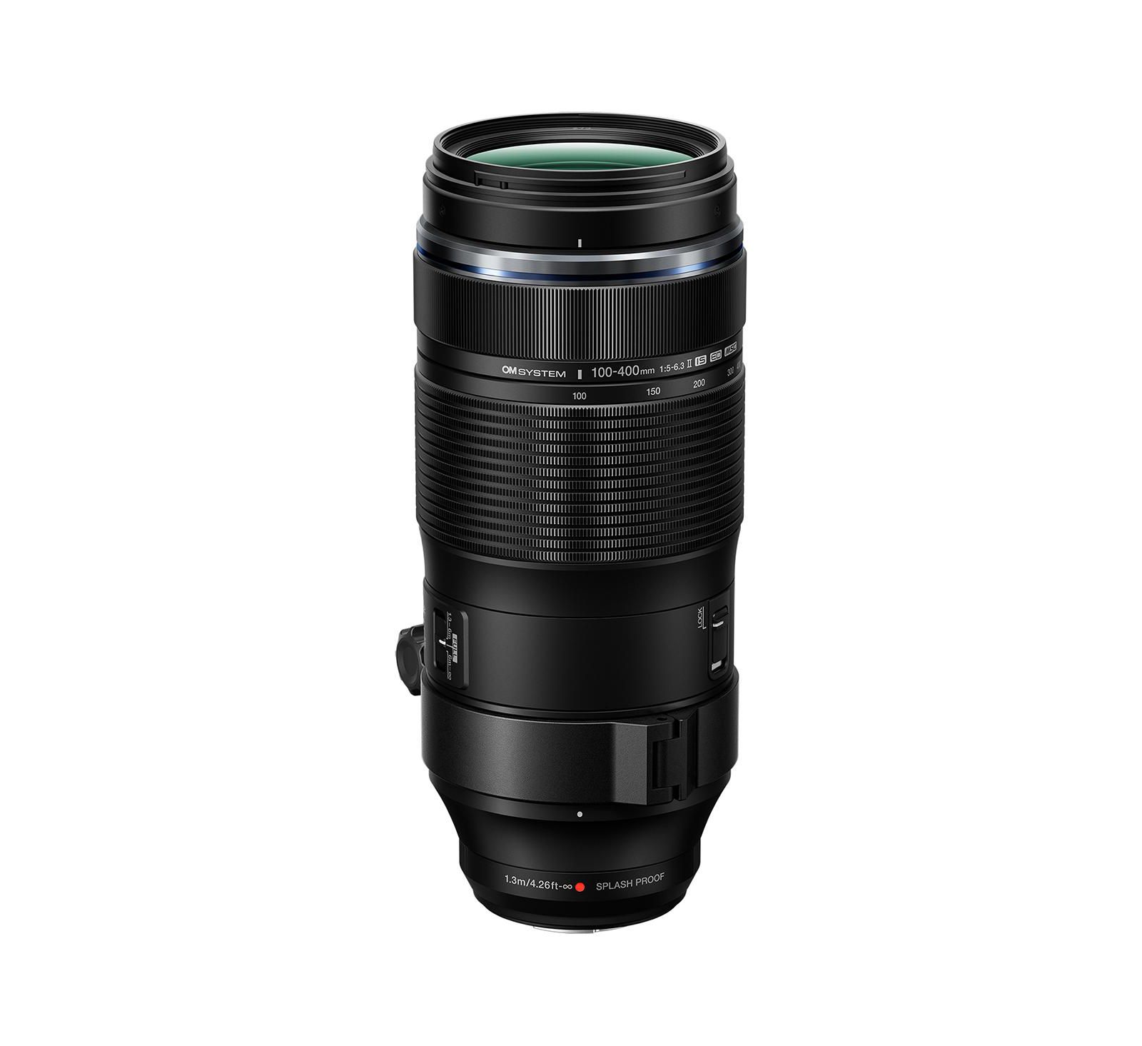 Om System M.Zuiko Digital Ed 100-400mm f/5-6.3 IS II 200-800mm Telephoto Zoom Lens for Micro Four Thirds