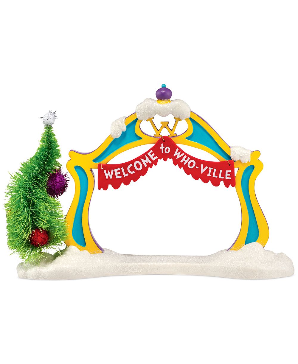 Department 56 Grinch Village Collection Grinch Archway