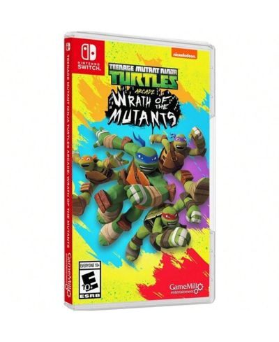Solutions 2 Go Teenage Mutant Ninja Turtles Arcade: Wrath of the Mutants Nintendo Switch