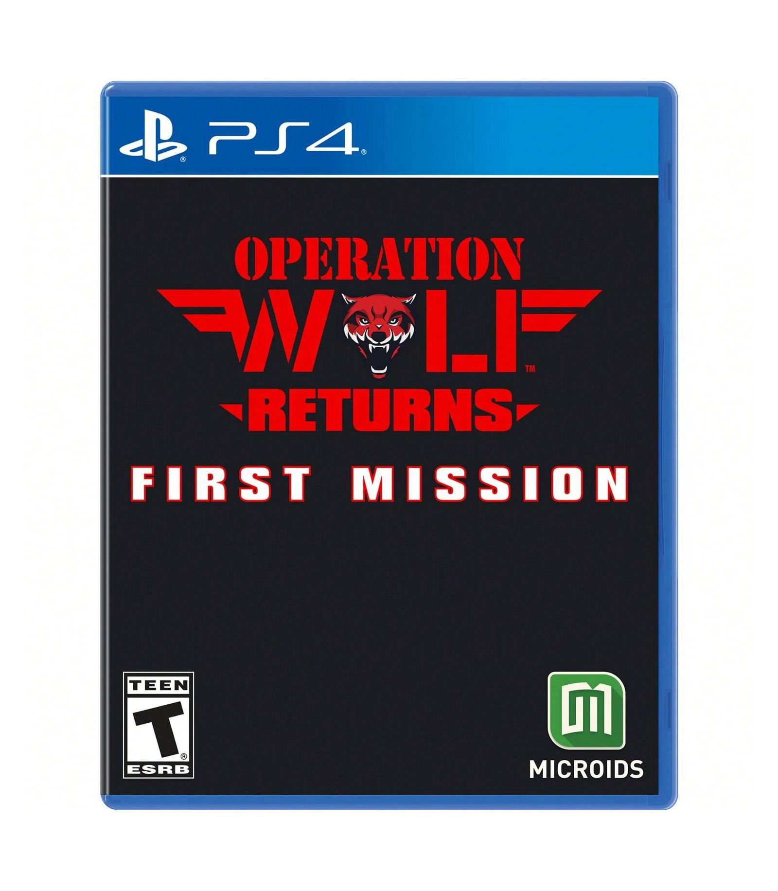 Operation Wolf Returns: First Mission Rescue Edition PlayStation 4
