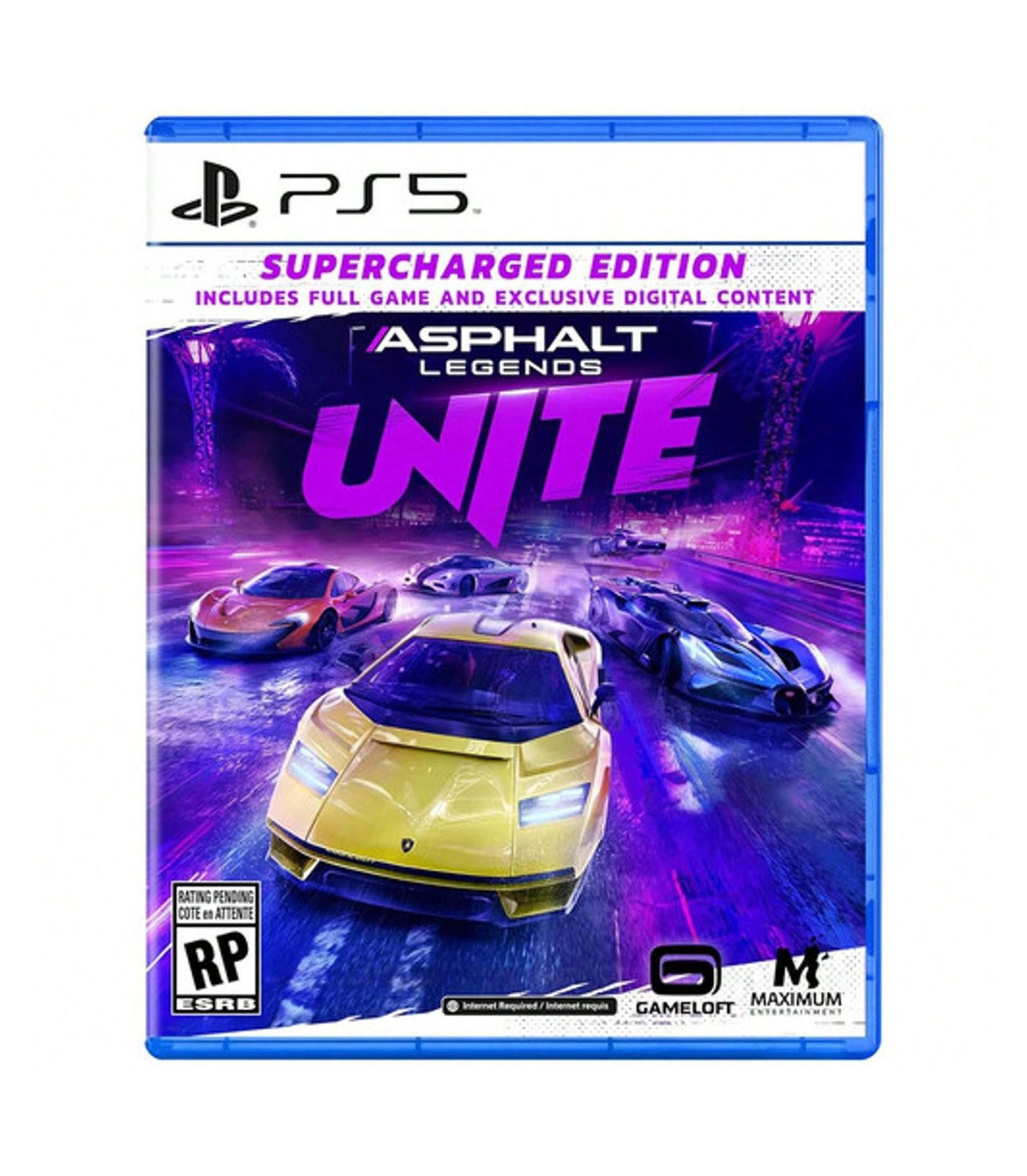 Maximum Gaming Asphalt Legends Unite Supercharged Edition PlayStation 5