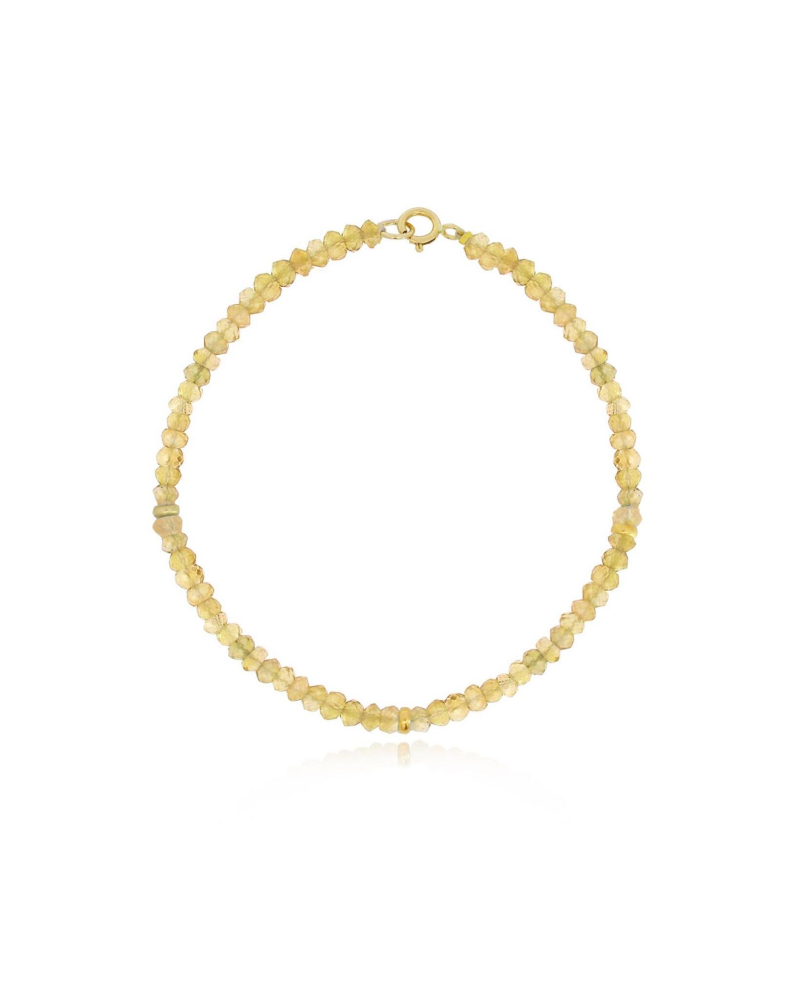 The Lovery Citrine Bead Bracelet