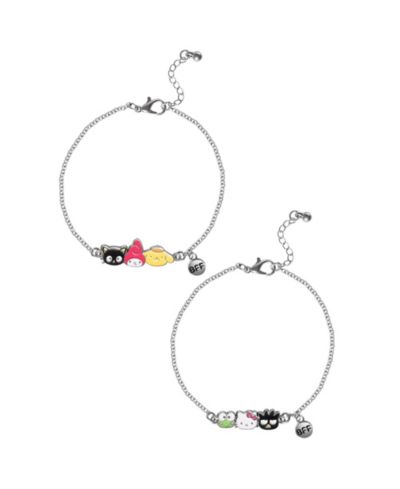 SALLY Hello Kitty and Friends Friendship Bracelet Official License, Fashion Sanrio Bracelets with BFF Charm