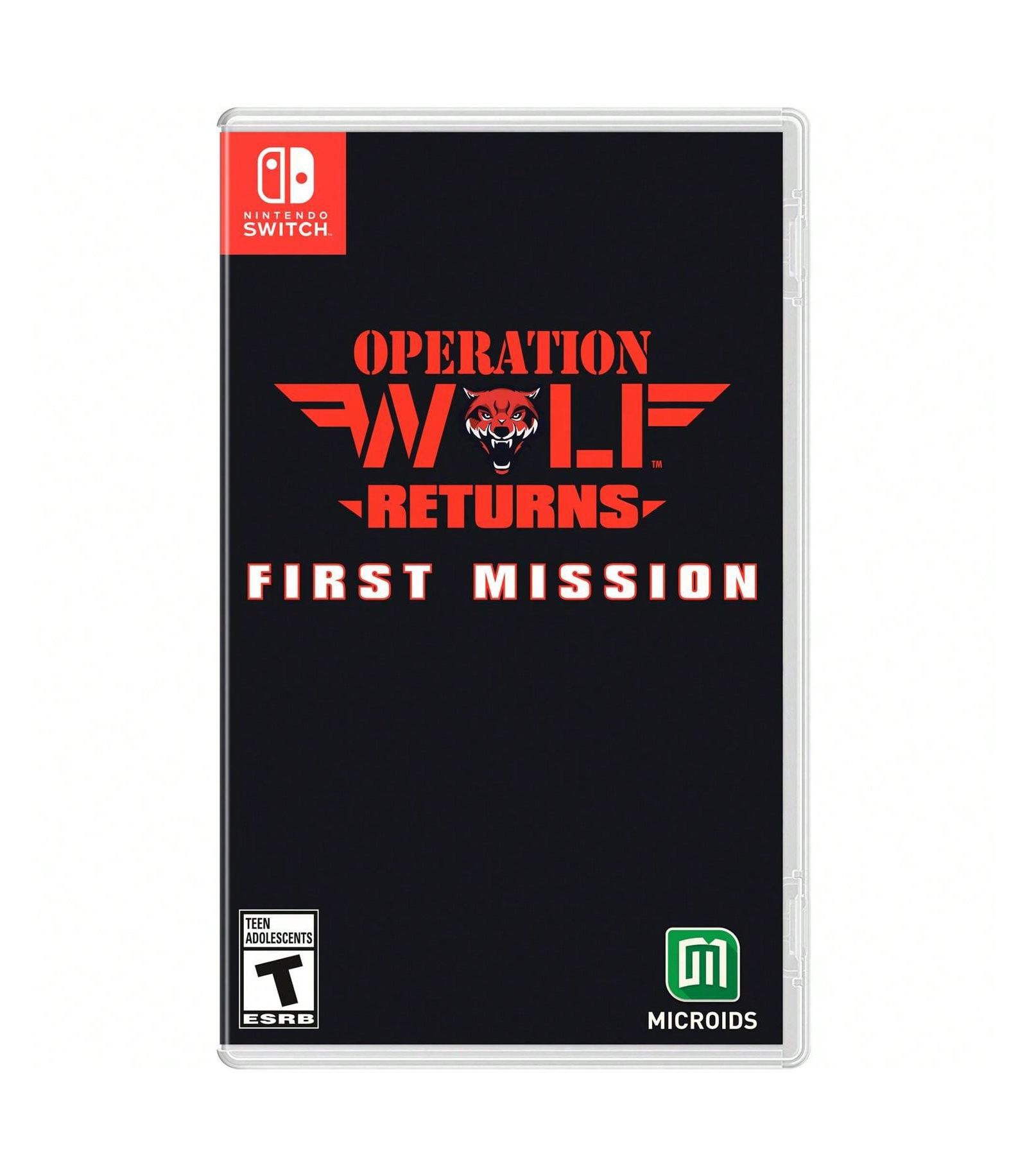 Operation Wolf Returns: First Mission Rescue Edition Action Adventure Co-op Nintendo Switch