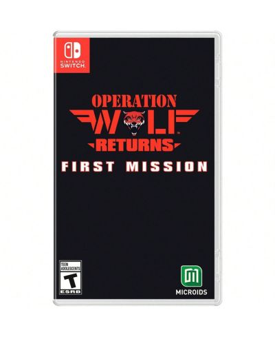 Operation Wolf Returns: First Mission Rescue Edition Action Adventure Co-op Nintendo Switch