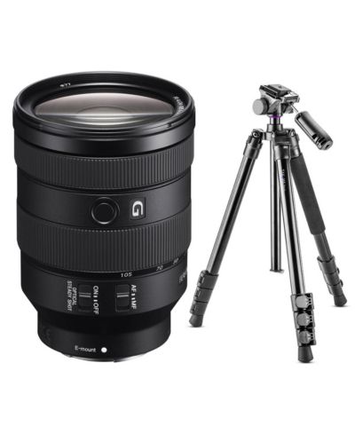 Объектив Sony FE 24-105mm f/4 G OSS для Sony E с штативом Takama