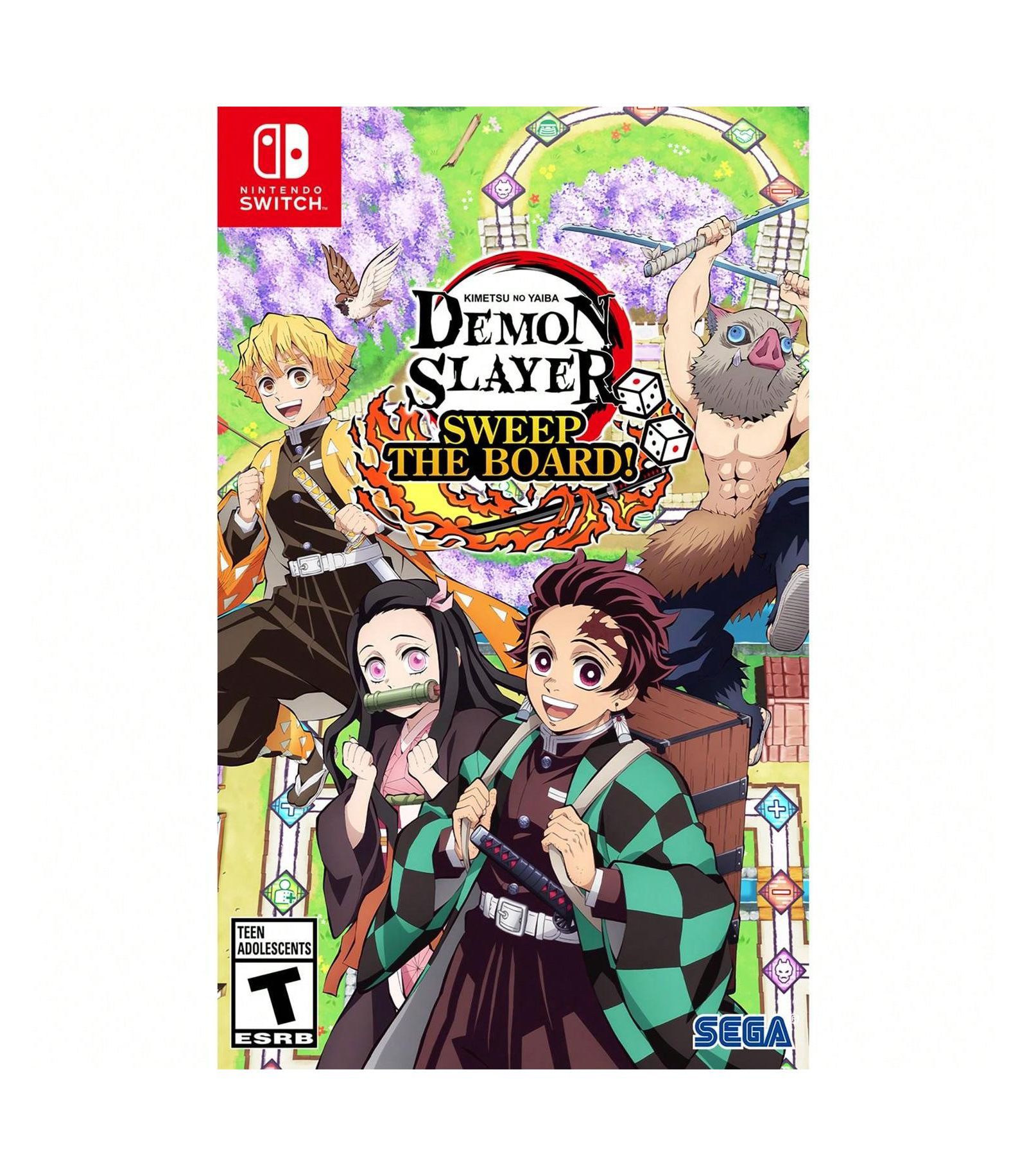 Demon Slayer-Kimetsu No Yaiba-Sweep the Board! для Nintendo Switch